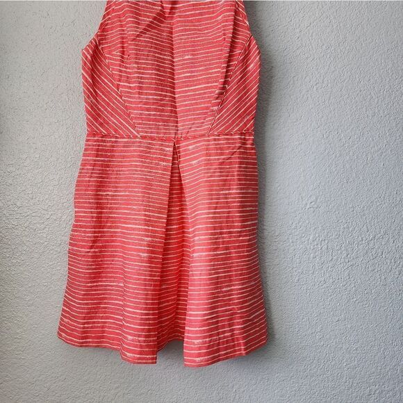 Gap linen cotton blend side pockets stripe dress - Picture 2 of 16